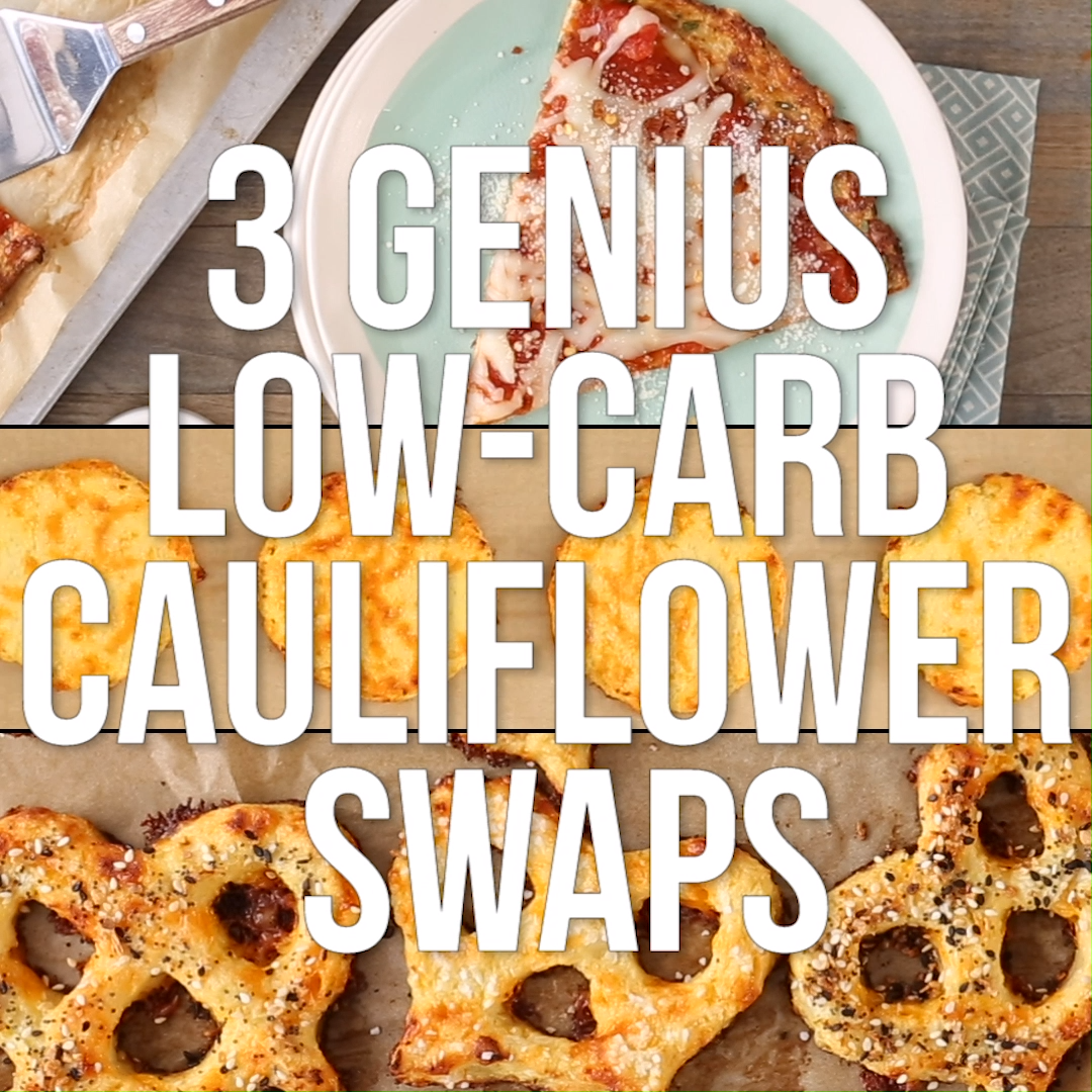 Genius Cauliflower Swaps That Cut Carbs -   17 healthy recipes Cauliflower vegans ideas