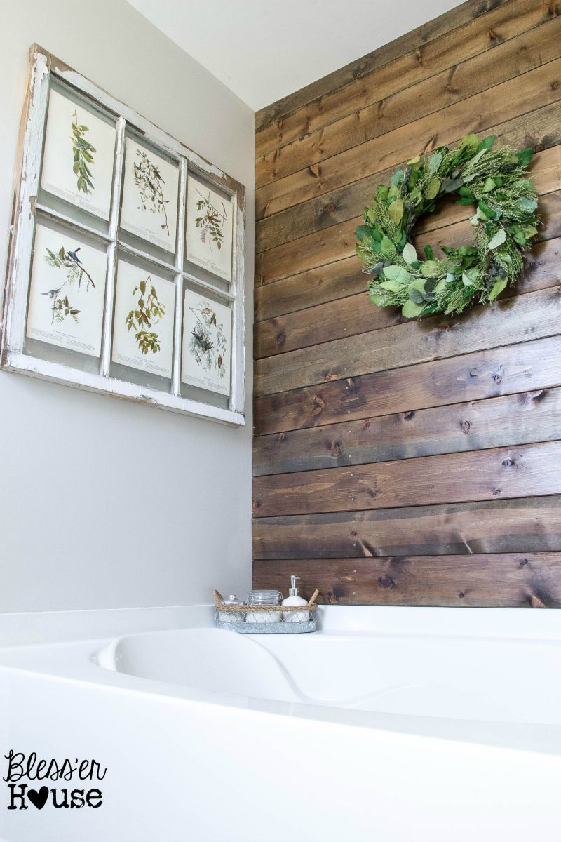 18 Ways to Add Farmhouse Character to a Builder Grade House - Bless'er House -   17 home accents On A Budget master bath ideas