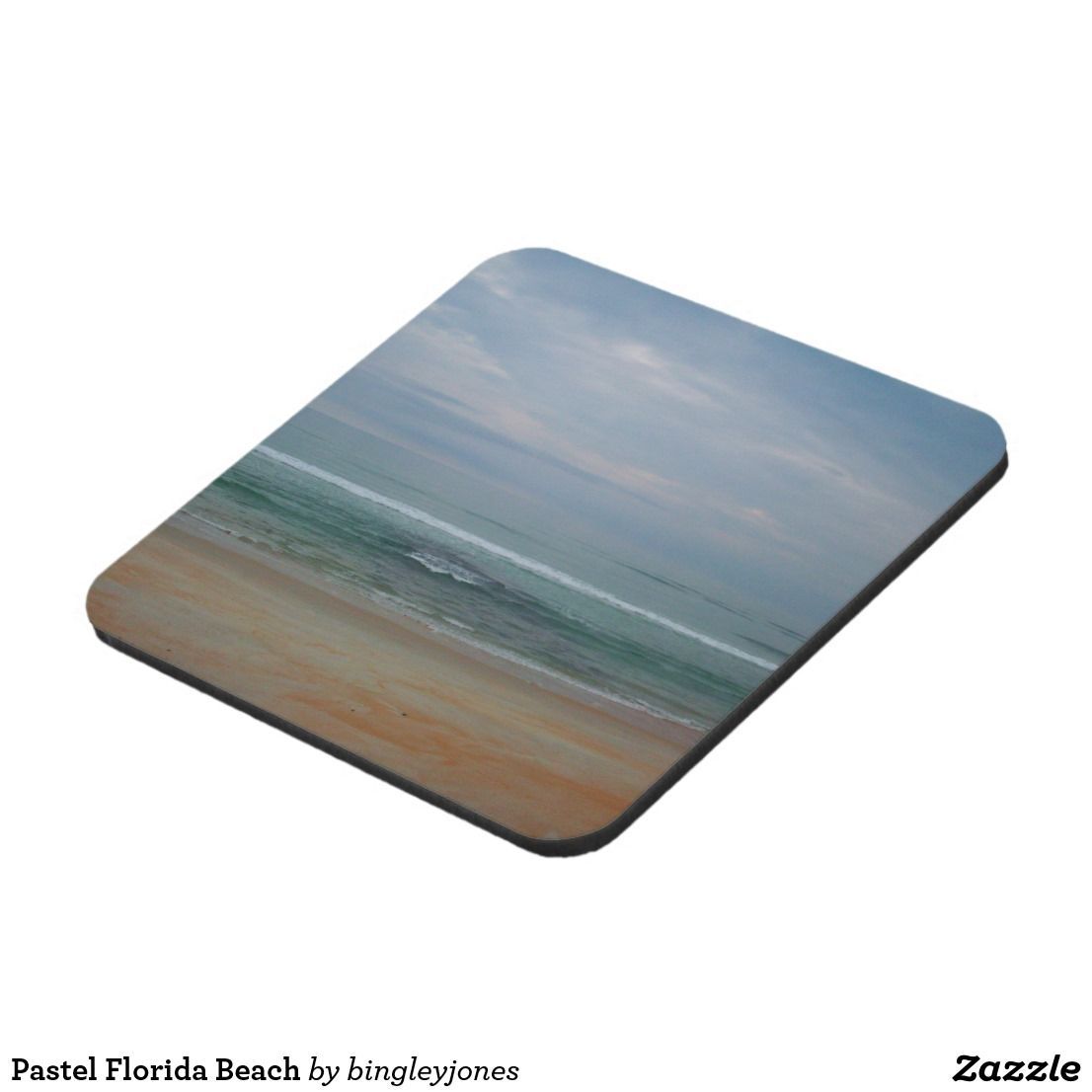 Pastel Florida Beach Beverage Coaster | Zazzle.com -   17 sand desserts Photography ideas