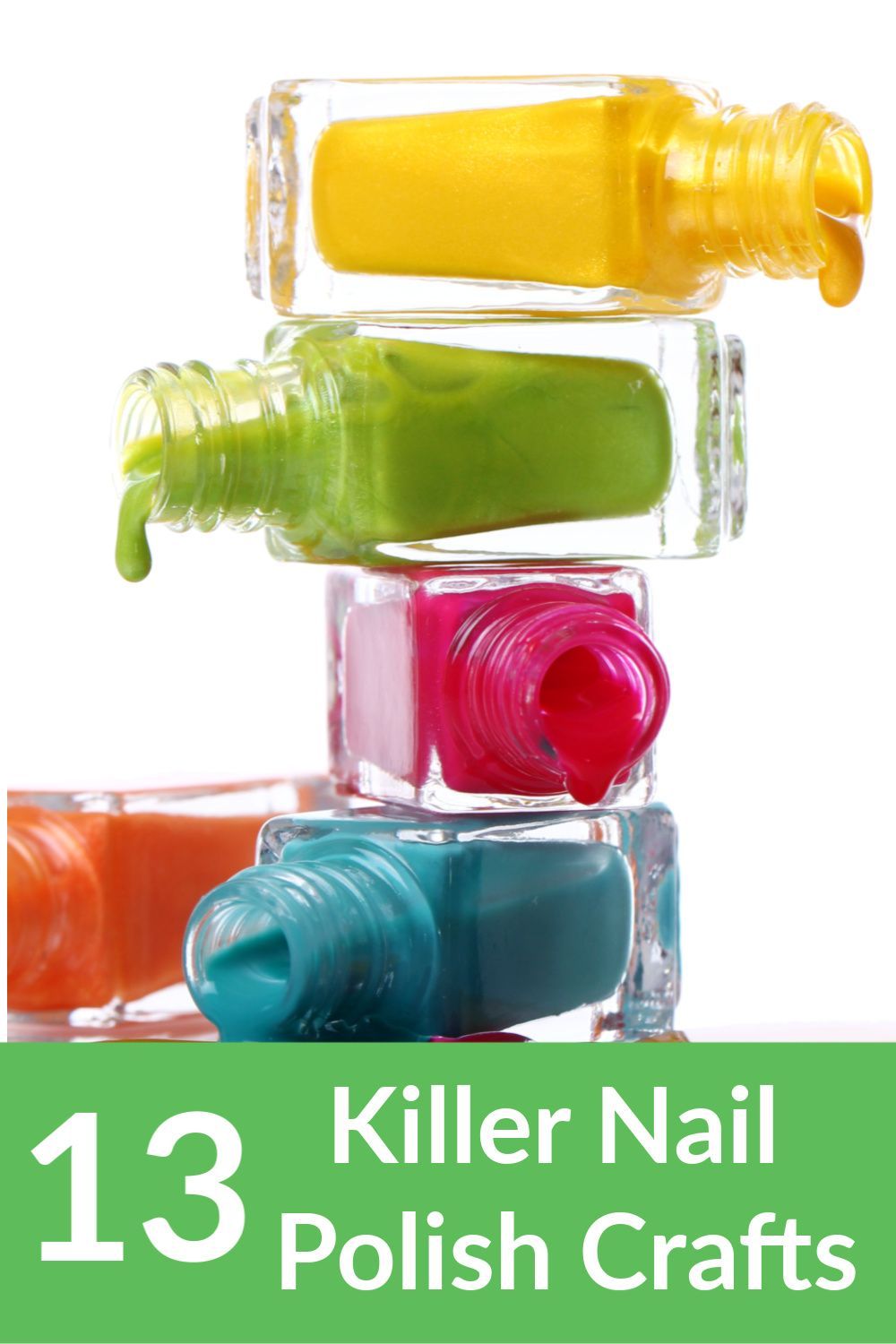 13 Killer Nail Polish Crafts You Had No Idea You Could Make! -   18 diy projects Awesome nail polish ideas