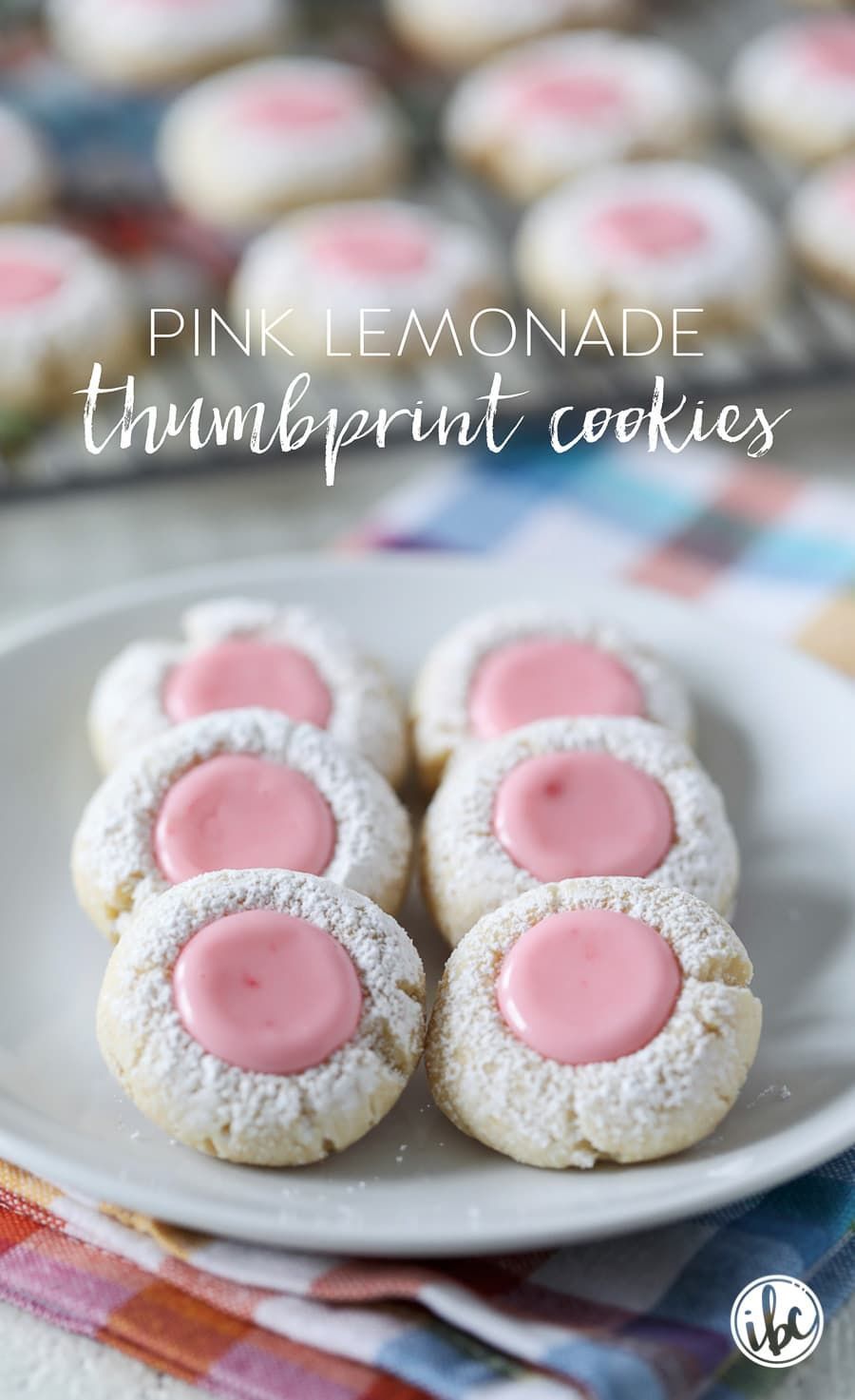 Pink Lemonade Thumbprint Cookies - bright and flavorful cookie recipe -   18 spring desserts Fancy ideas