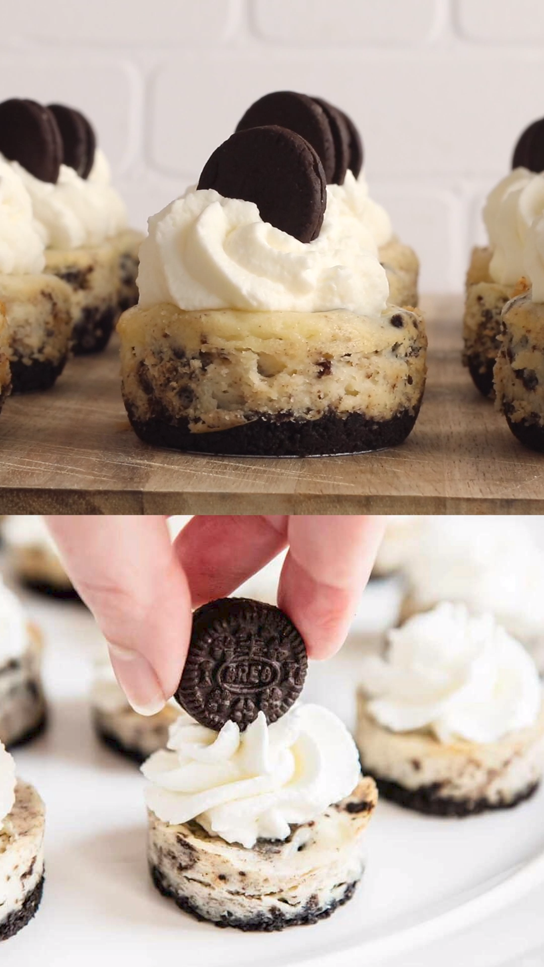 Mini Oreo Cheesecakes -   18 spring desserts Fancy ideas