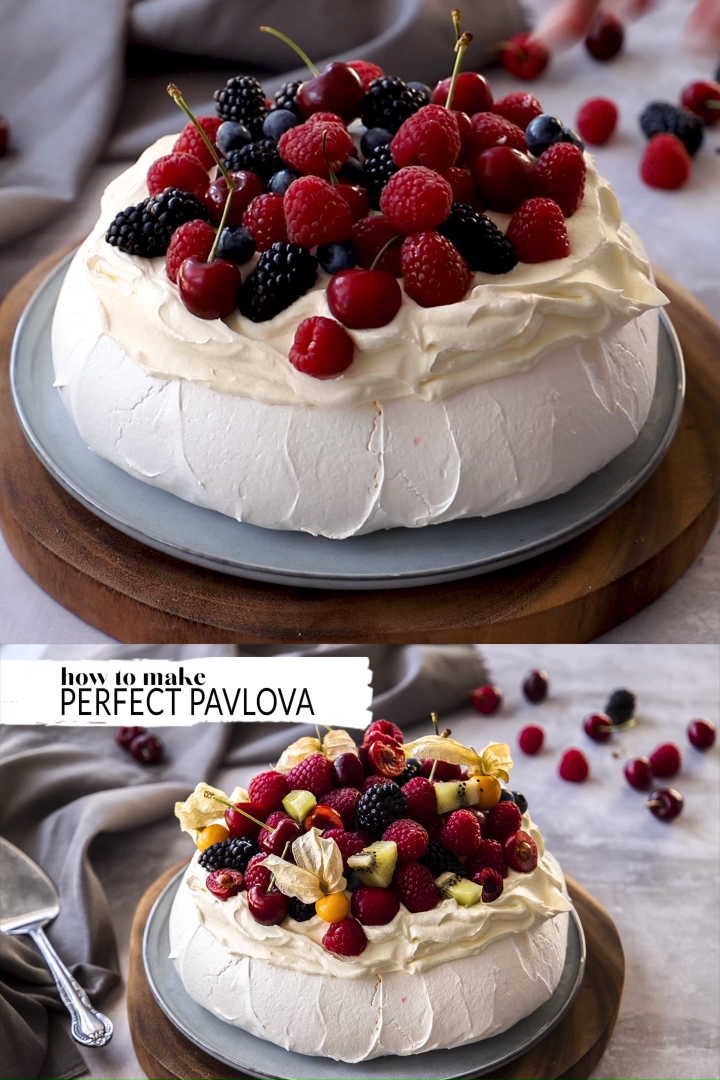 How to make Perfect Pavlova -   18 spring desserts Fancy ideas