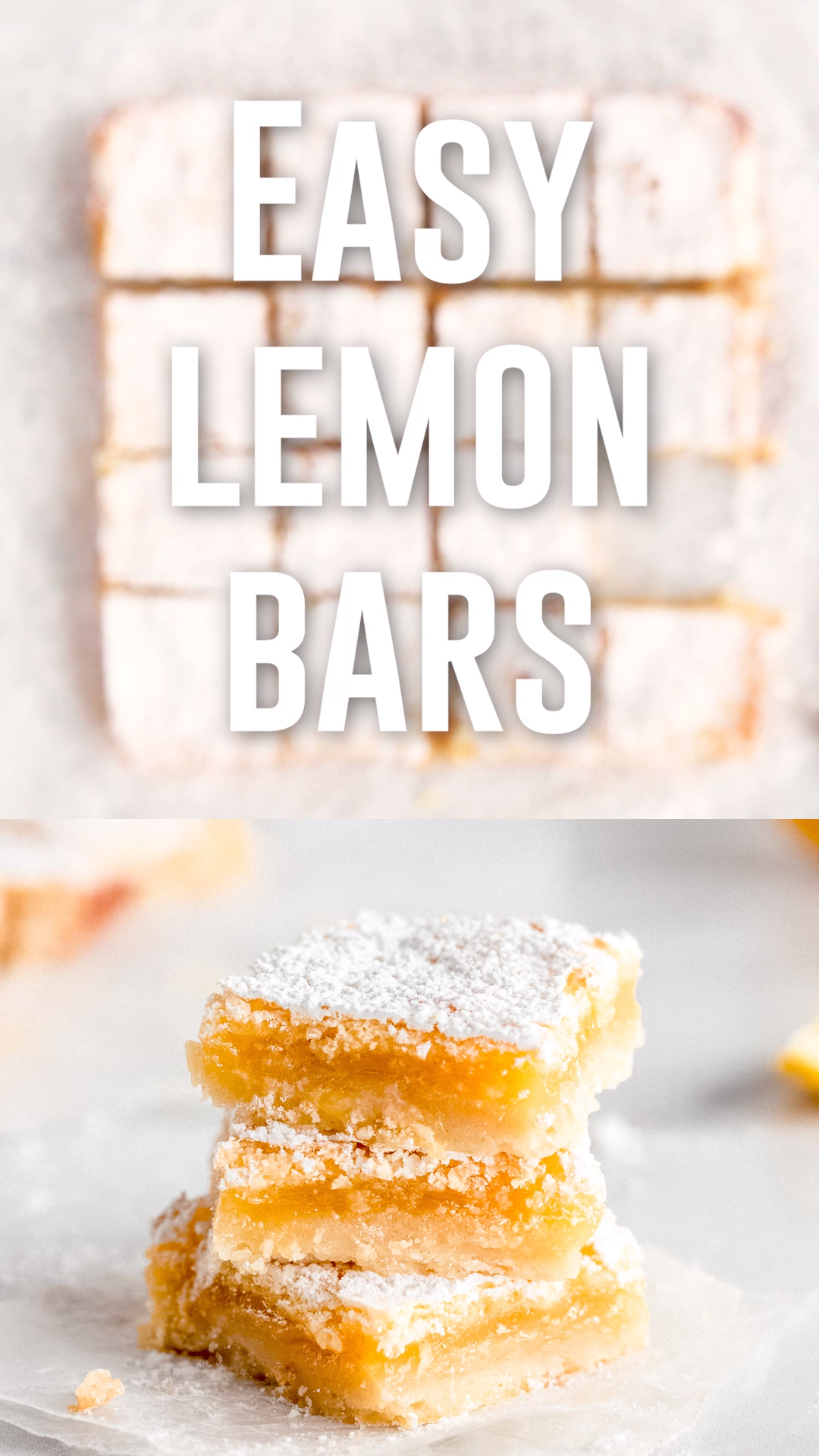 Easy Lemon Bars -   18 winter desserts Bars ideas