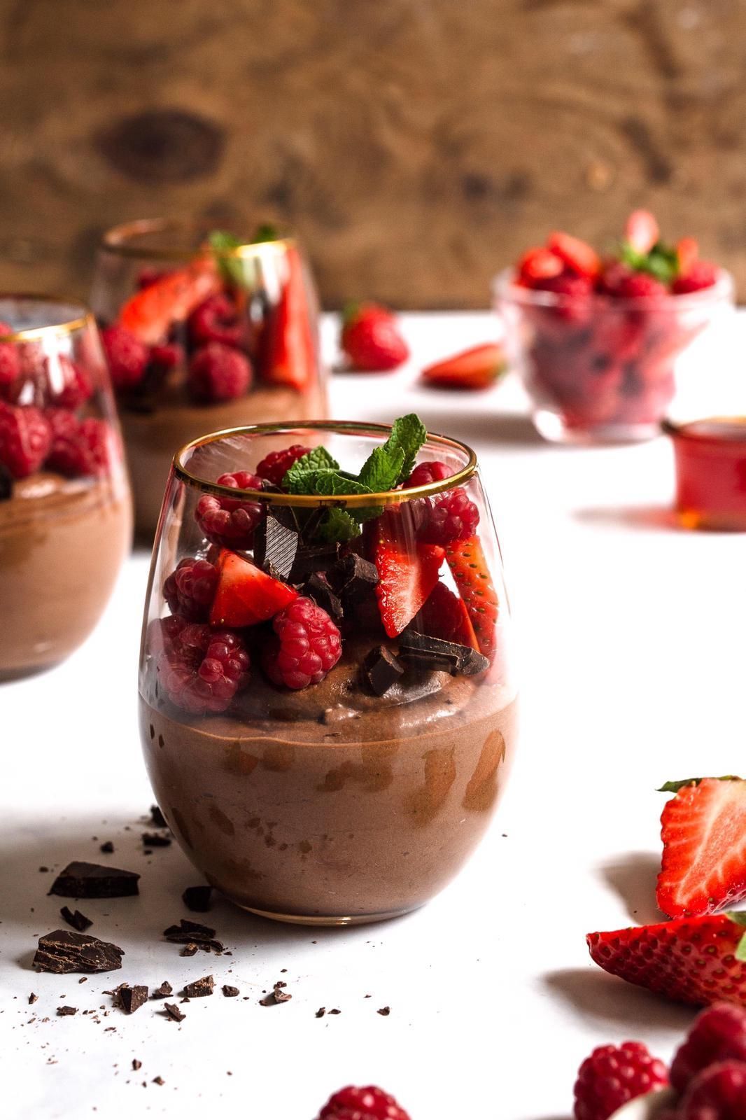 Fluffig-cremige Mousse au Chocolat - -   19 desserts Im Glas leicht ideas