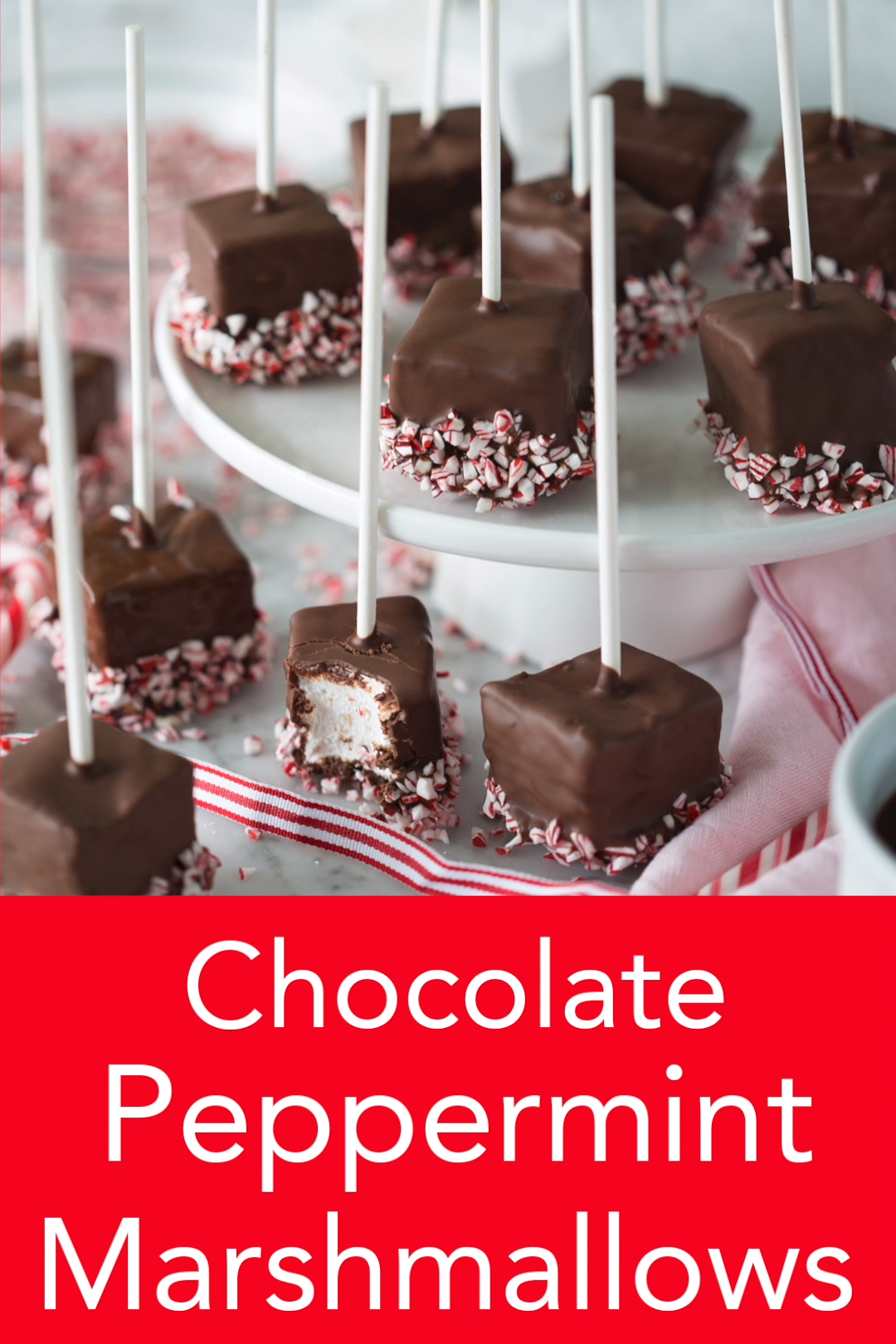Chocolate Peppermint Marshmallows -   21 peppermint desserts Christmas ideas