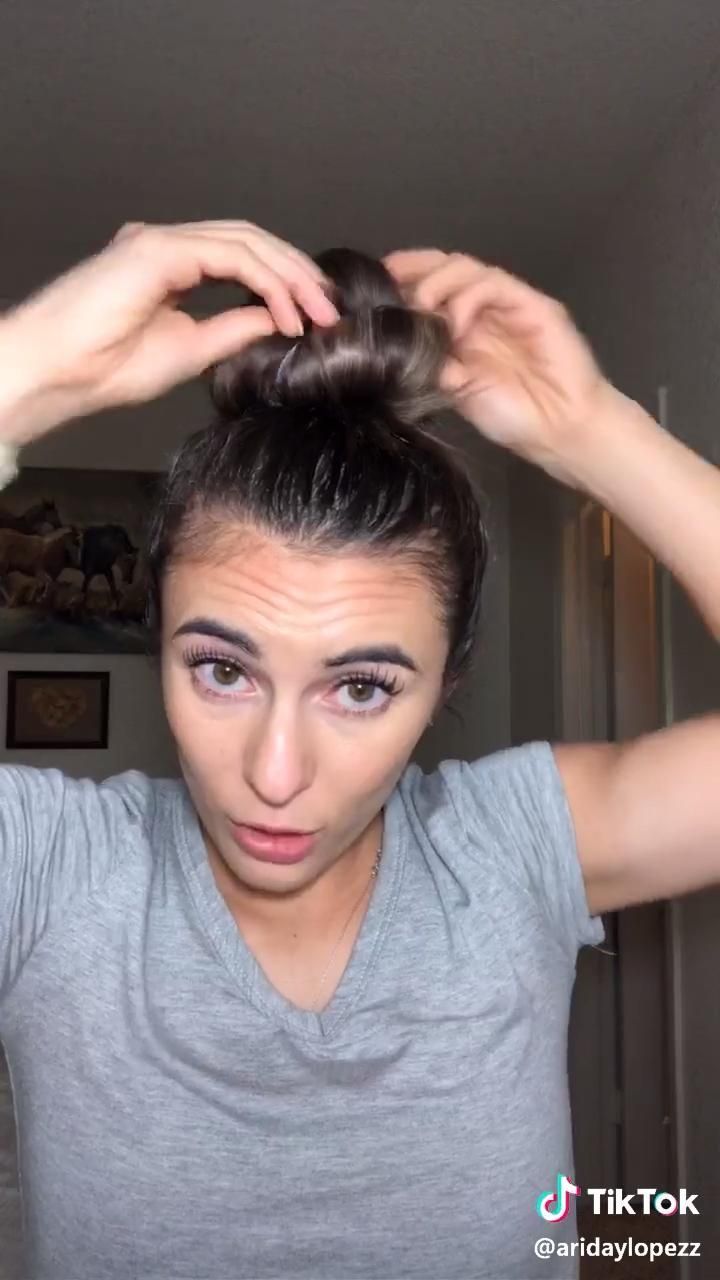 Messy bun hair tutorial -   25 hairstyles Videos corto ideas