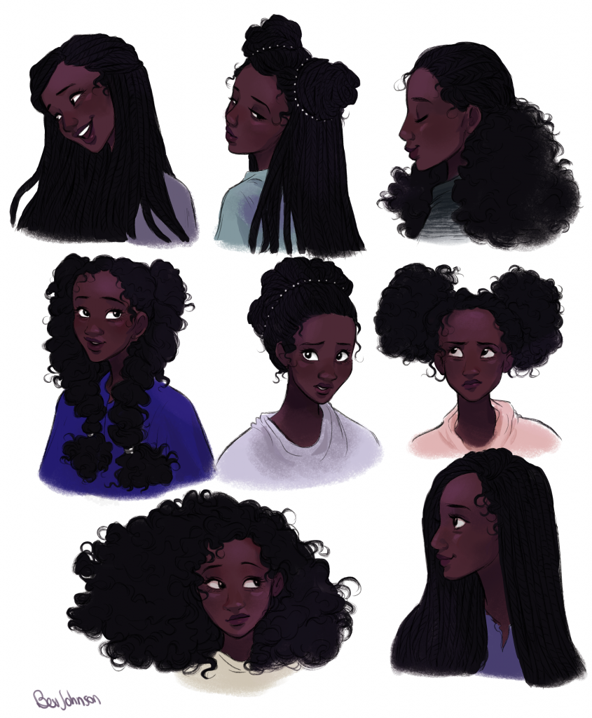 100 Modern Character Design Sheets You Need To See! -   10 hair Drawing character design ideas