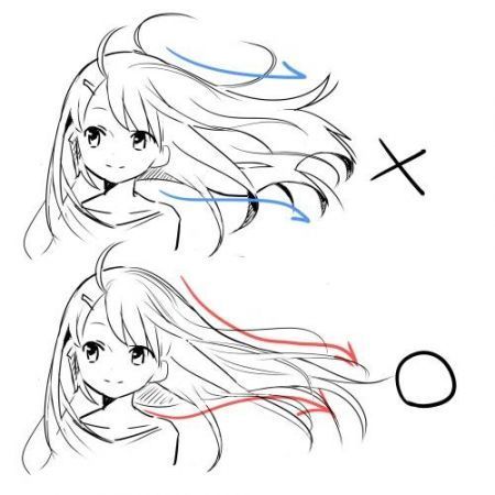 11 hair Drawing wind ideas