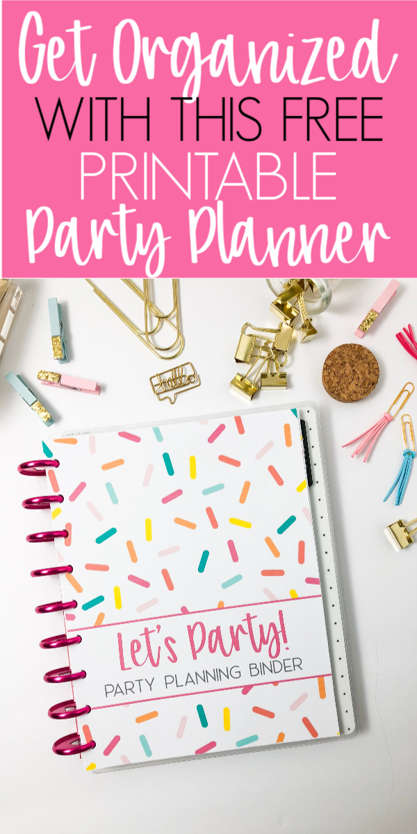 Free Printable Party Planner - Organization Obsessed -   14 Event Planning Notebook free printable ideas