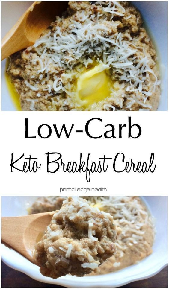 Keto Breakfast Cereal - Primal Edge Health -   15 diet Breakfast buzzfeed ideas