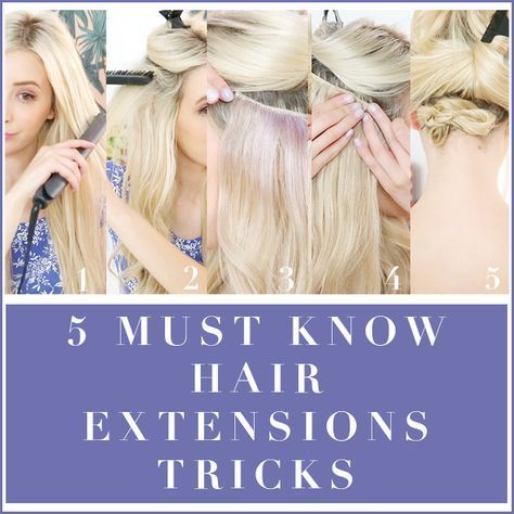 5 MUST KNOW Hair Extension Tricks -   16 hair Extensions bob ideas