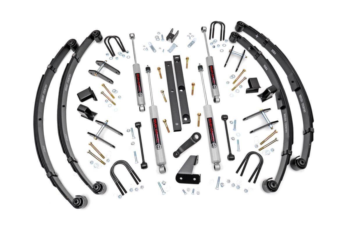 Rough Country 618.20 4.5in Jeep Suspension Lift Kit (Power Steering) -   16 home accessories Logo jeeps ideas