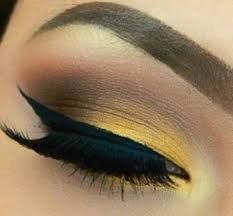 Sombra Amarilla -   16 makeup Paso A Paso amarillo ideas