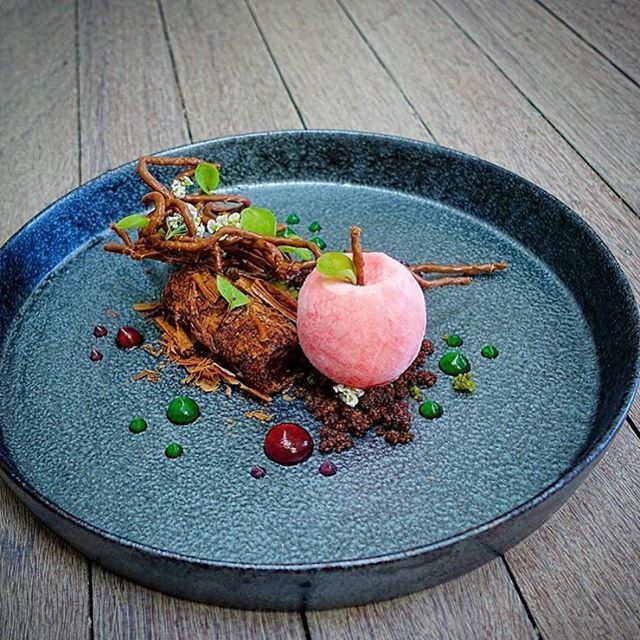 Instagram post by @chefsofinstagram • Feb 2, 2016 at 2:33pm UTC -   16 rustic desserts Plating ideas