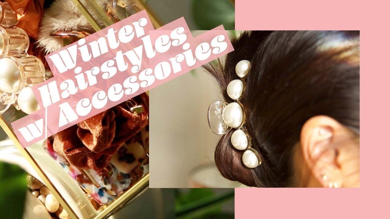 Easy Winter Hairstyles with Accessories | Hair Tutorial | Dacey Cash -   17 winter hairstyles Tutorial ideas