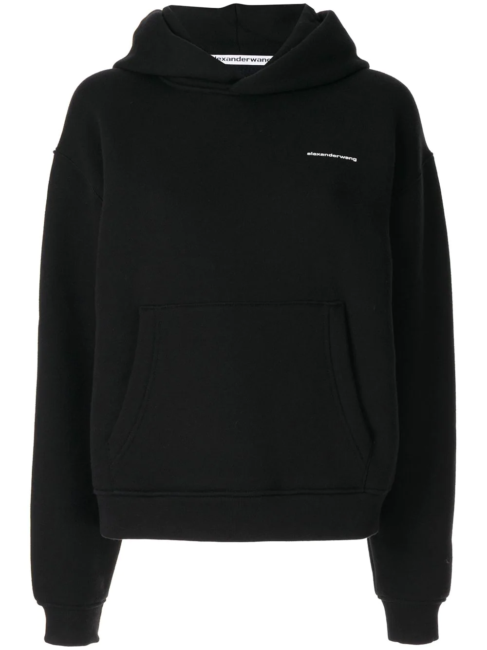 Alexander Wang loose-fit Logo Hoodie - Farfetch -   18 fitness Clothes loose ideas