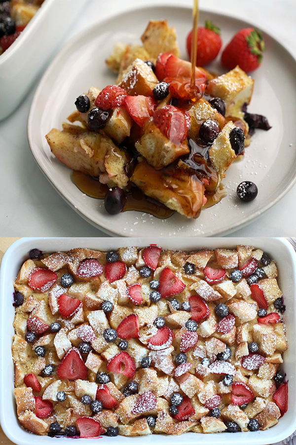 Berry French Toast Casserole -   18 healthy recipes Simple brunch food ideas