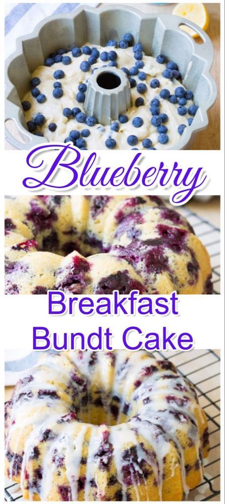 7 Easy Brunch Recipes For a Crowd - Breakfast Bundt Cake Recipes For A Stress-Free Brunch Party - Clever DIY Ideas -   18 healthy recipes Simple brunch food ideas