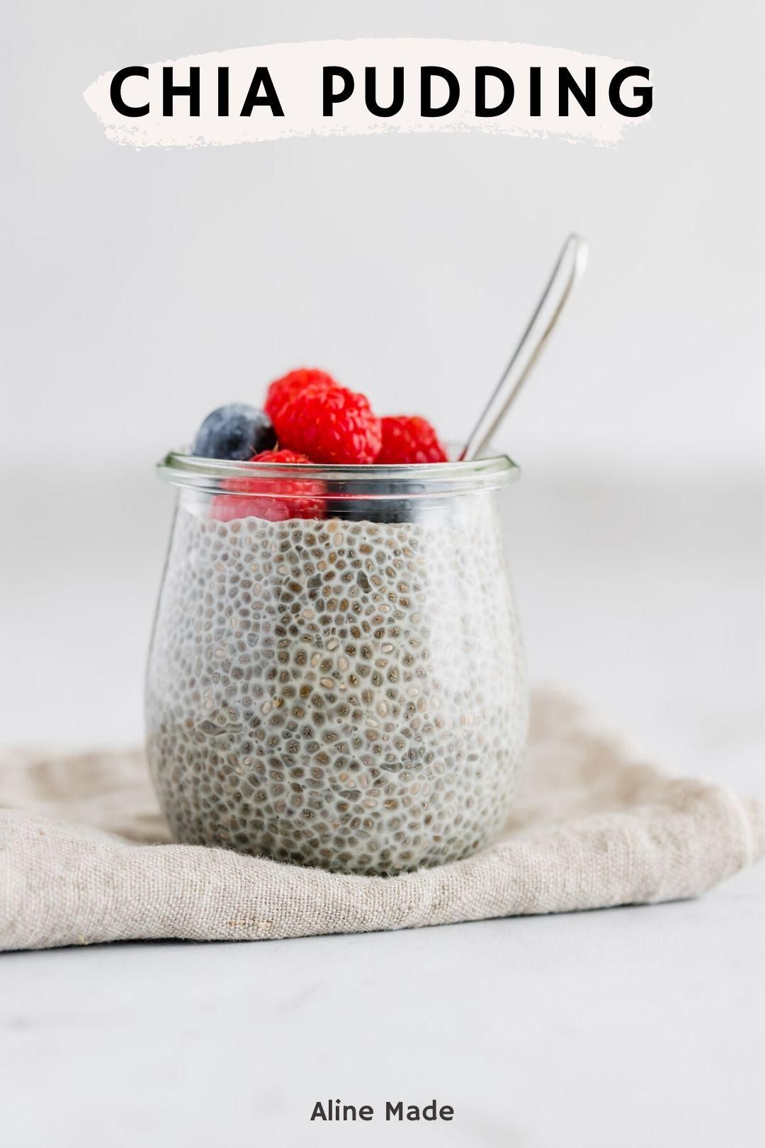 Chia Pudding -   18 healthy recipes Simple brunch food ideas