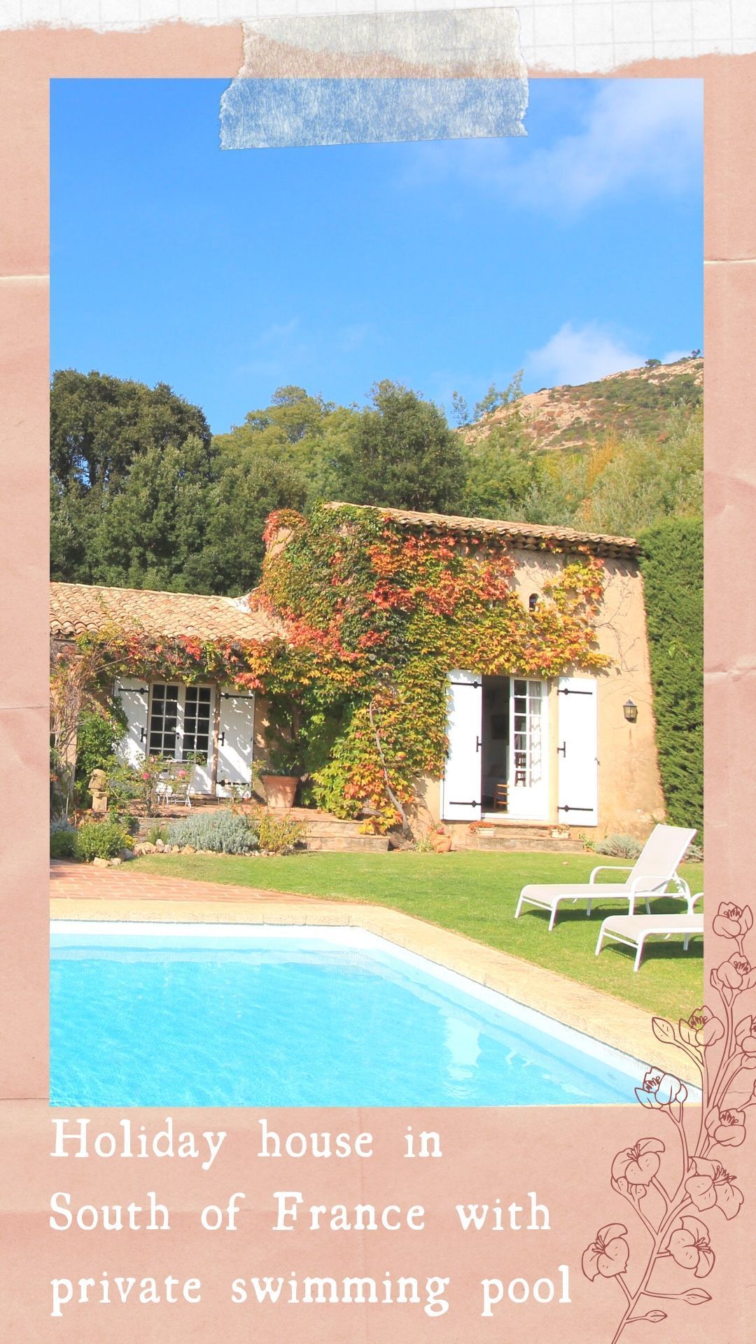 Stay in this villa with private swimming pool in the centre of nature рџЊє -   18 holiday Home france ideas