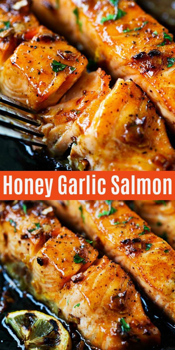 Honey Garlic Salmon -   18 salmon recipes ideas
