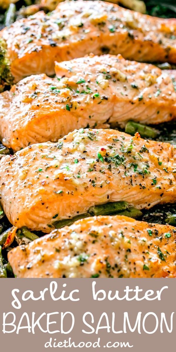Garlic Butter Baked Salmon | An Easy & Delicious Salmon Recipe! -   18 salmon recipes ideas