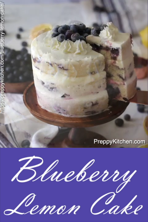 Lemon and Blueberry Cake -   19 desserts For Parties in cups ideas