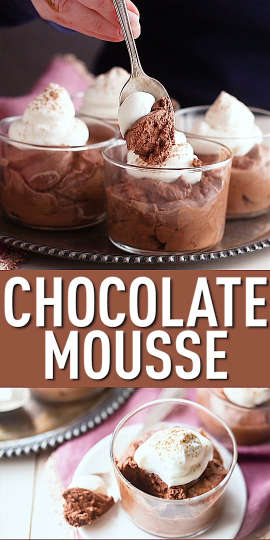 Easy Chocolate Mousse -   19 desserts For Parties in cups ideas