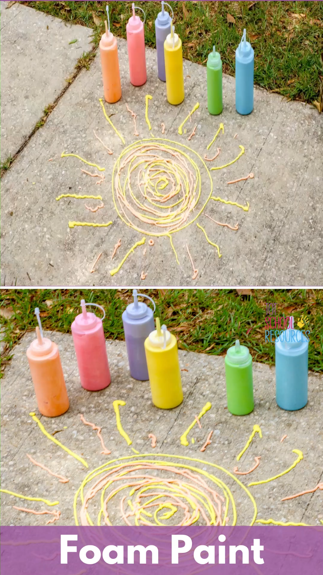 DIY Sidewalk Foam -   19 diy projects For Boys food coloring ideas