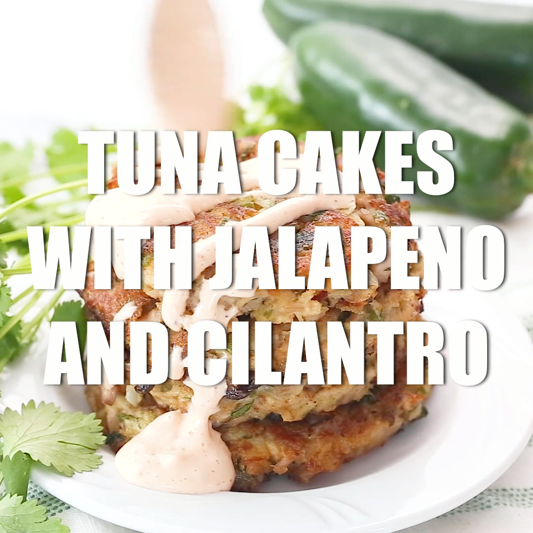 Tuna Cakes with Jalape?o and Cilantro -   19 healthy recipes Fish greek yogurt ideas