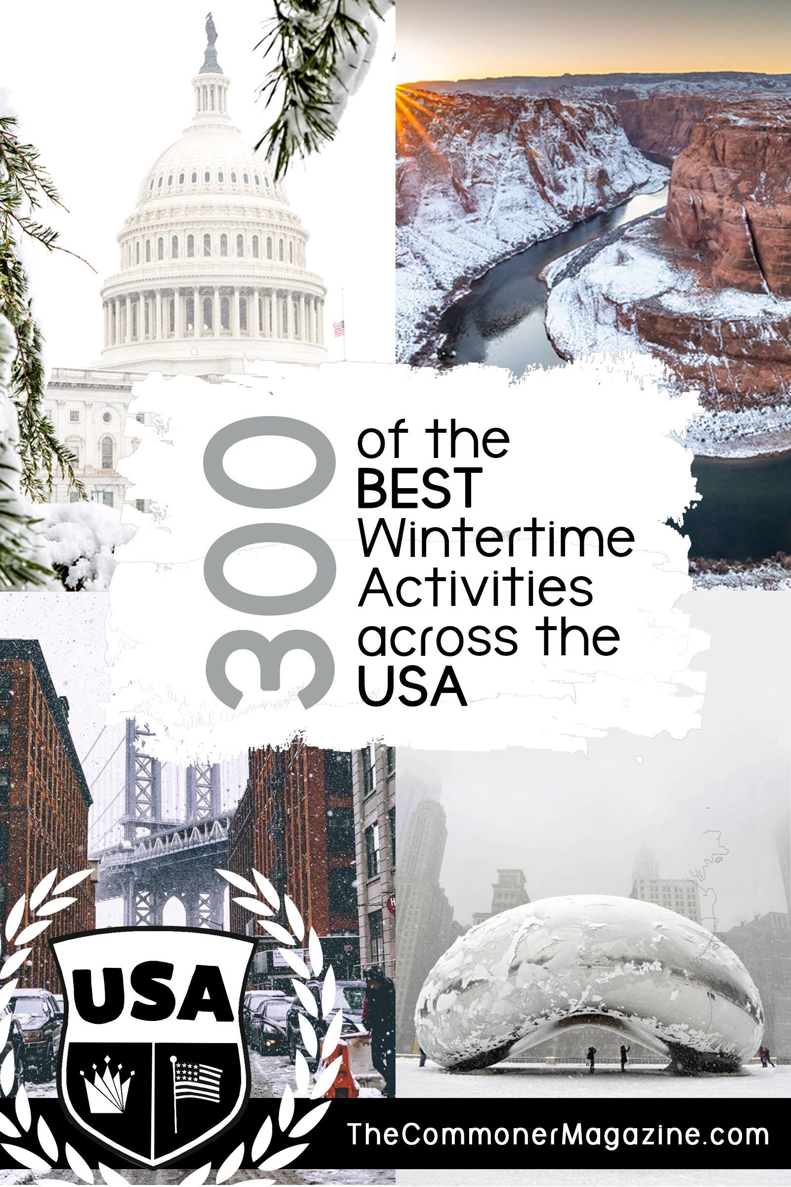 The Best Winter Activities in the USA! -   19 holiday Destinations usa ideas