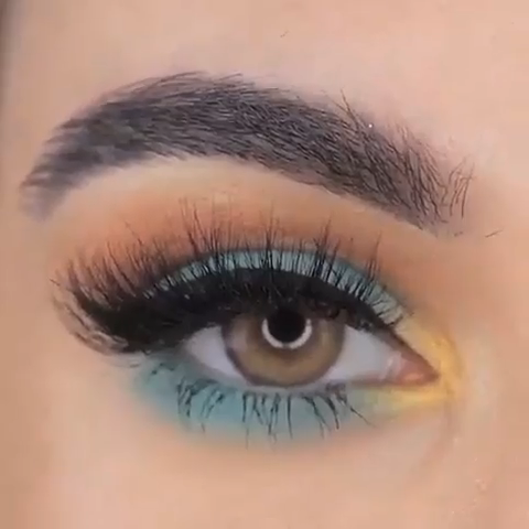 Pretty Colorful Eye Makeup Tutorial -   19 makeup Colorful combinations ideas