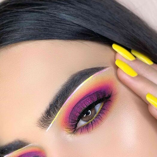 19 makeup Colorful combinations ideas