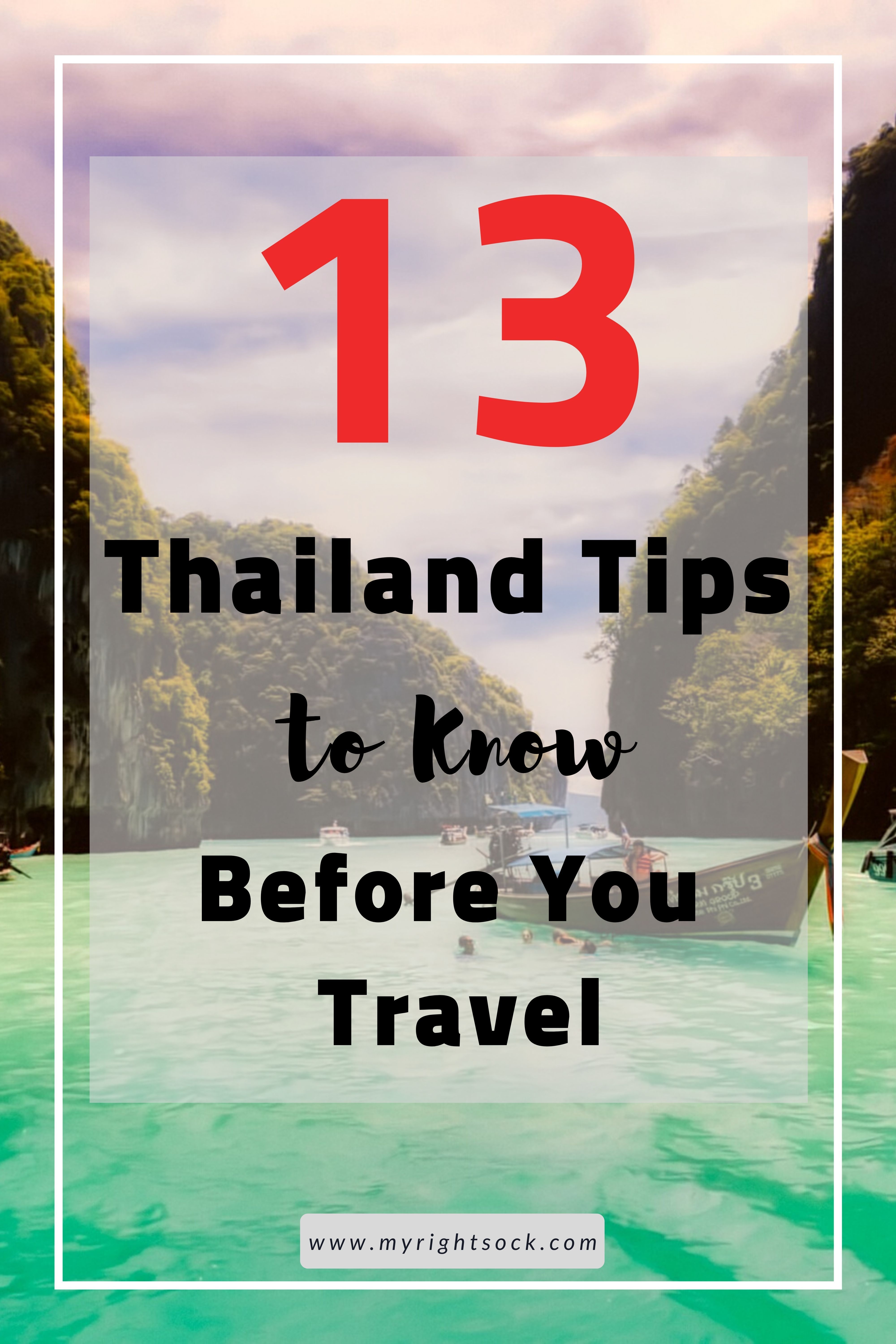 13 Thailand Travel Tips -   19 travel destinations Thailand country ideas