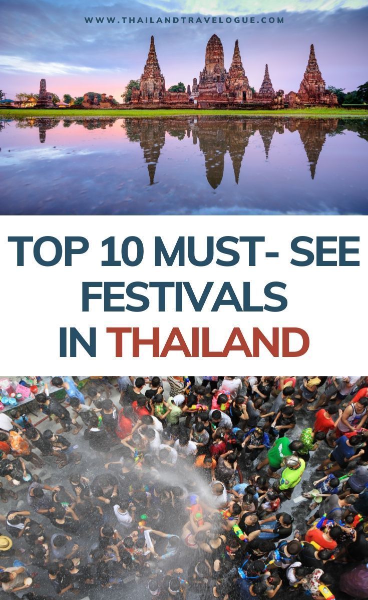 Top 10 Must-See Festivals in Thailand -   19 travel destinations Thailand country ideas