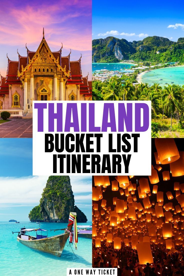The Perfect Way to Spend 10 Days in Thailand | A One Way Ticket -   19 travel destinations Thailand country ideas