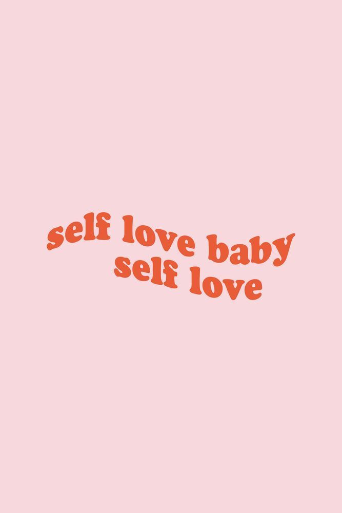 self love baby self love Mini Art Print by standardprints -   21 pink wall collage ideas