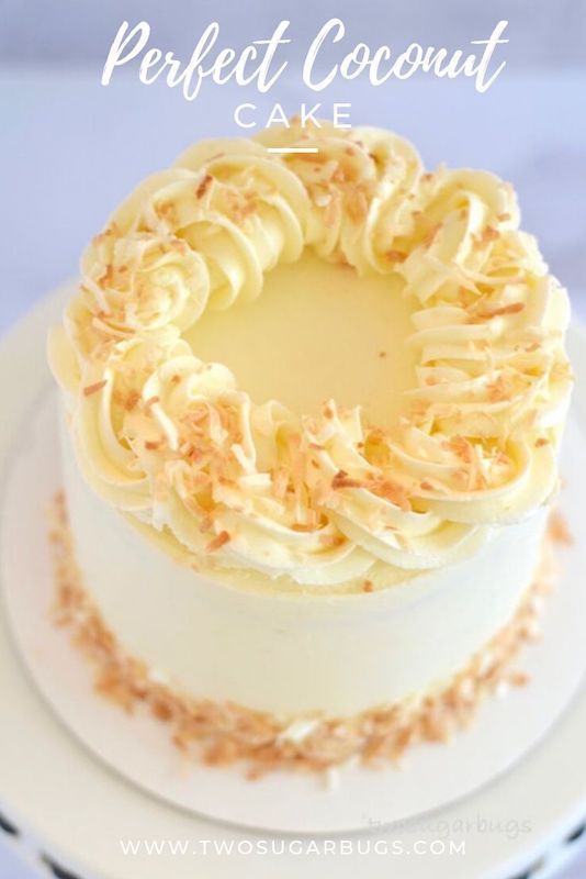 Soft and Moist Perfect Coconut Cake ~ two sugar bugs -   22 coconut cake Decoration ideas