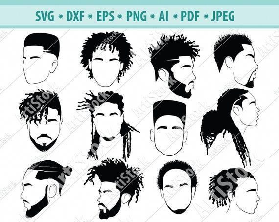 6 hairstyles For Men png ideas