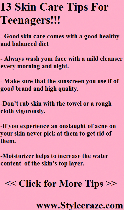 15 Essential Skin Care Tips For Teenagers -   13 skin care Tips makeup ideas