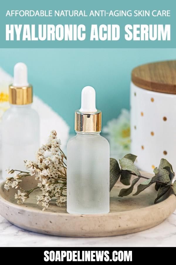 DIY Hyaluronic Acid Serum for Affordable Natural Anti-Aging Skin Care -   16 beauty Hacks products ideas