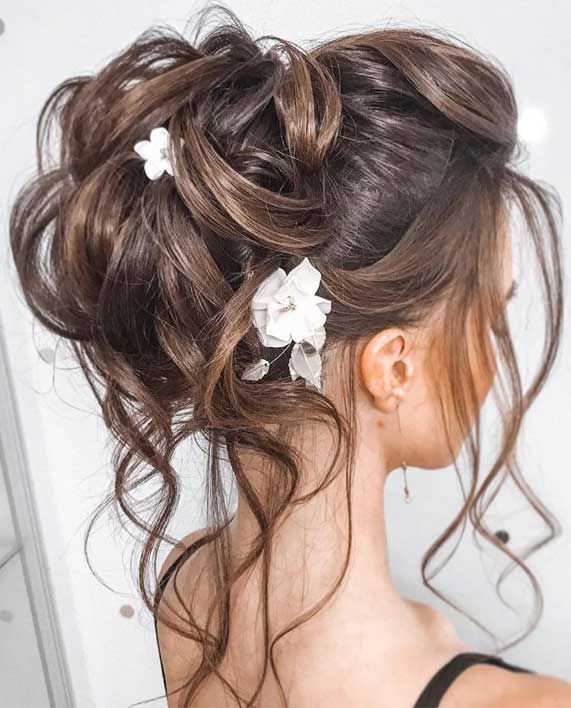 39 The most romantic wedding hair dos to get an elegant look -   16 wedding hairstyles DIY ideas