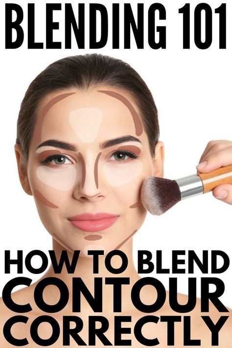 Blending 101: How to Blend Contour Correctly for a Sculpted Face -   17 makeup Face contouring ideas