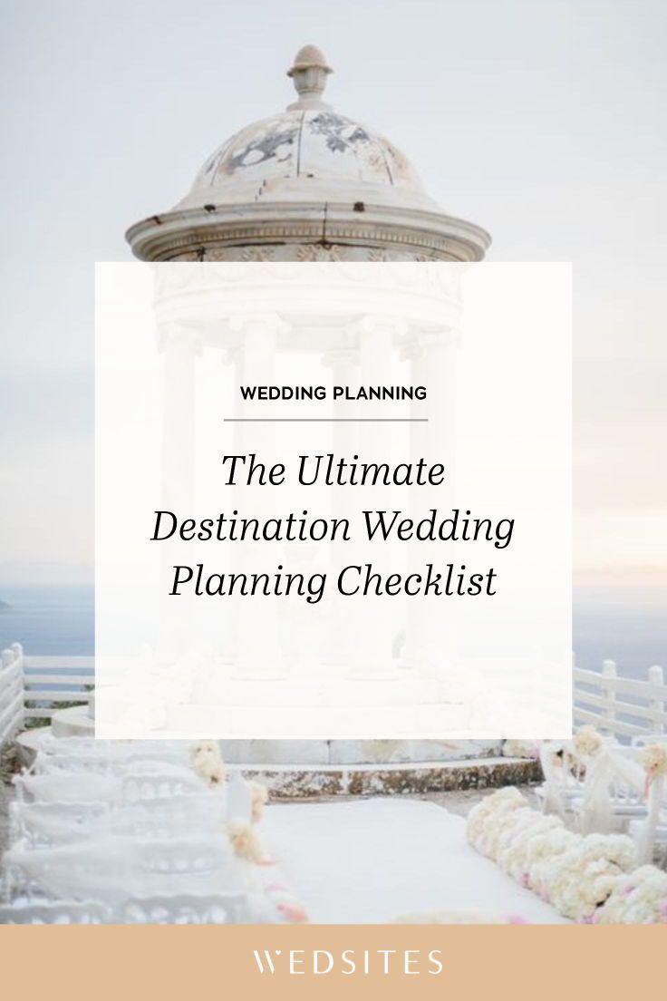 The Ultimate Destination Wedding Planning Checklist for Couples - Free Printable -   18 beautiful wedding Destination ideas