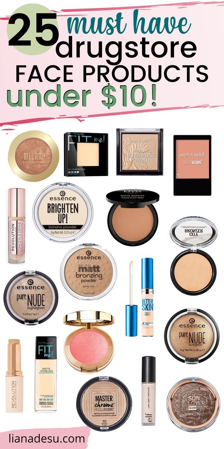 Must-Have Drugstore Makeup Face Products Under $10! -   18 drugstore makeup For Teens ideas