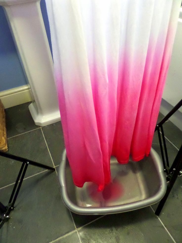 DIY Tutorial: Valentines Ombre Dip Dye Dress Makeover with Dylon Dye -   18 dye dress DIY ideas