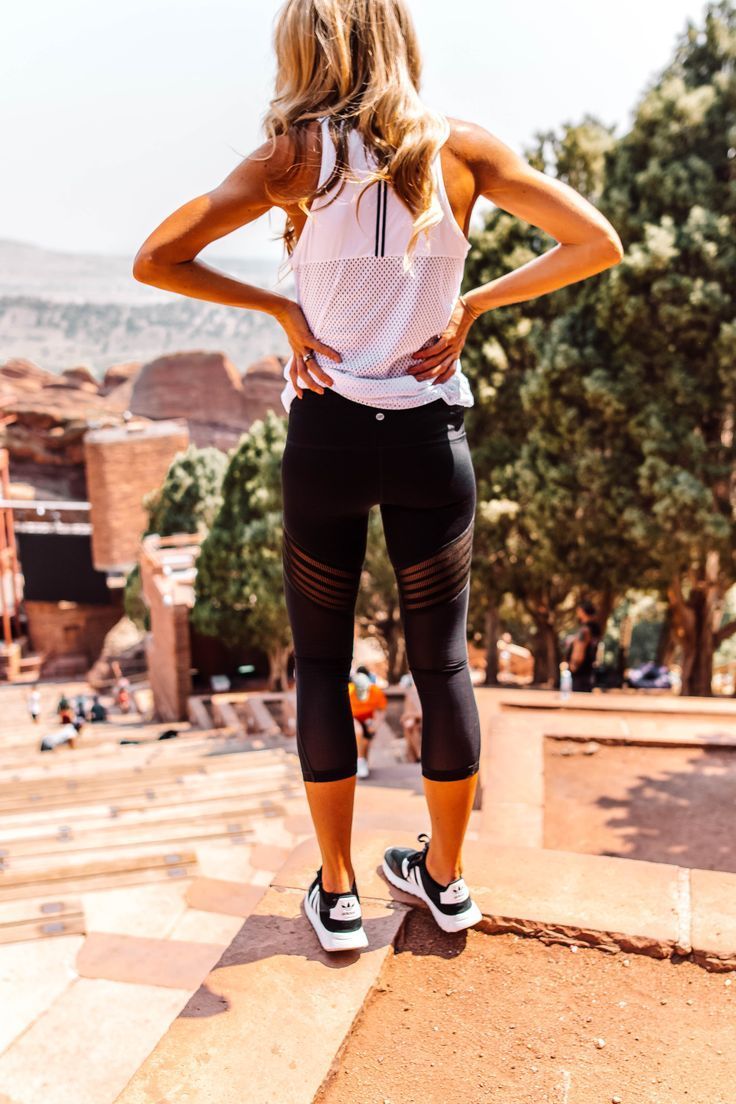 My Step, or no step, Workout at Red Rocks (Leggings Discount Below) - Tall Blonde Bell -   18 fitness Clothes leggings ideas