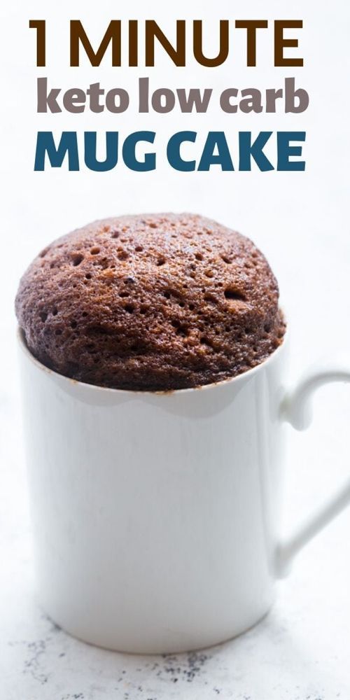 Keto Mug Cake - Quick & Easy Recipe + VIDEO! -   19 cake Easy low carb ideas