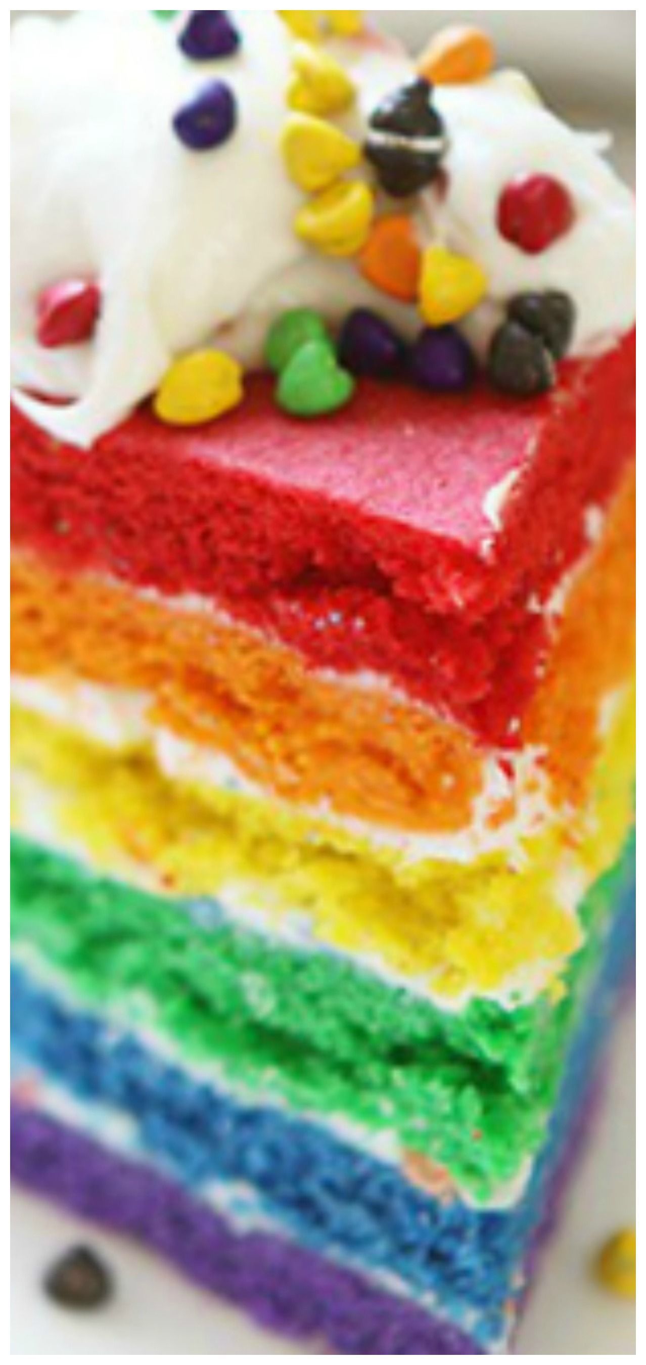 Rainbow Cookie Cake -   19 cake Rainbow snacks ideas